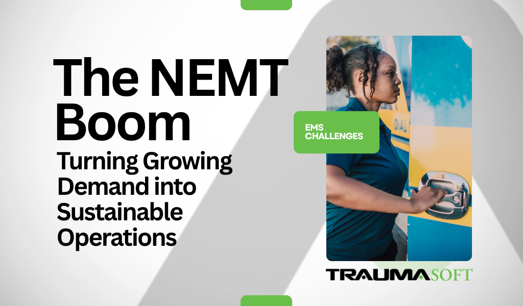 cover graphic for The NEMT Boom blog post