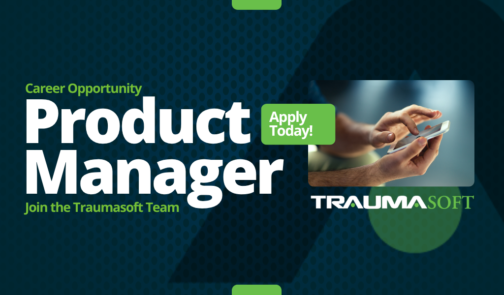 Traumasoft Career Opportunities Product Manager cover graphic